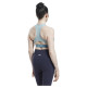 Reebok Γυναικείο μπουστάκι Lux Perform Allover Print Racer Bra